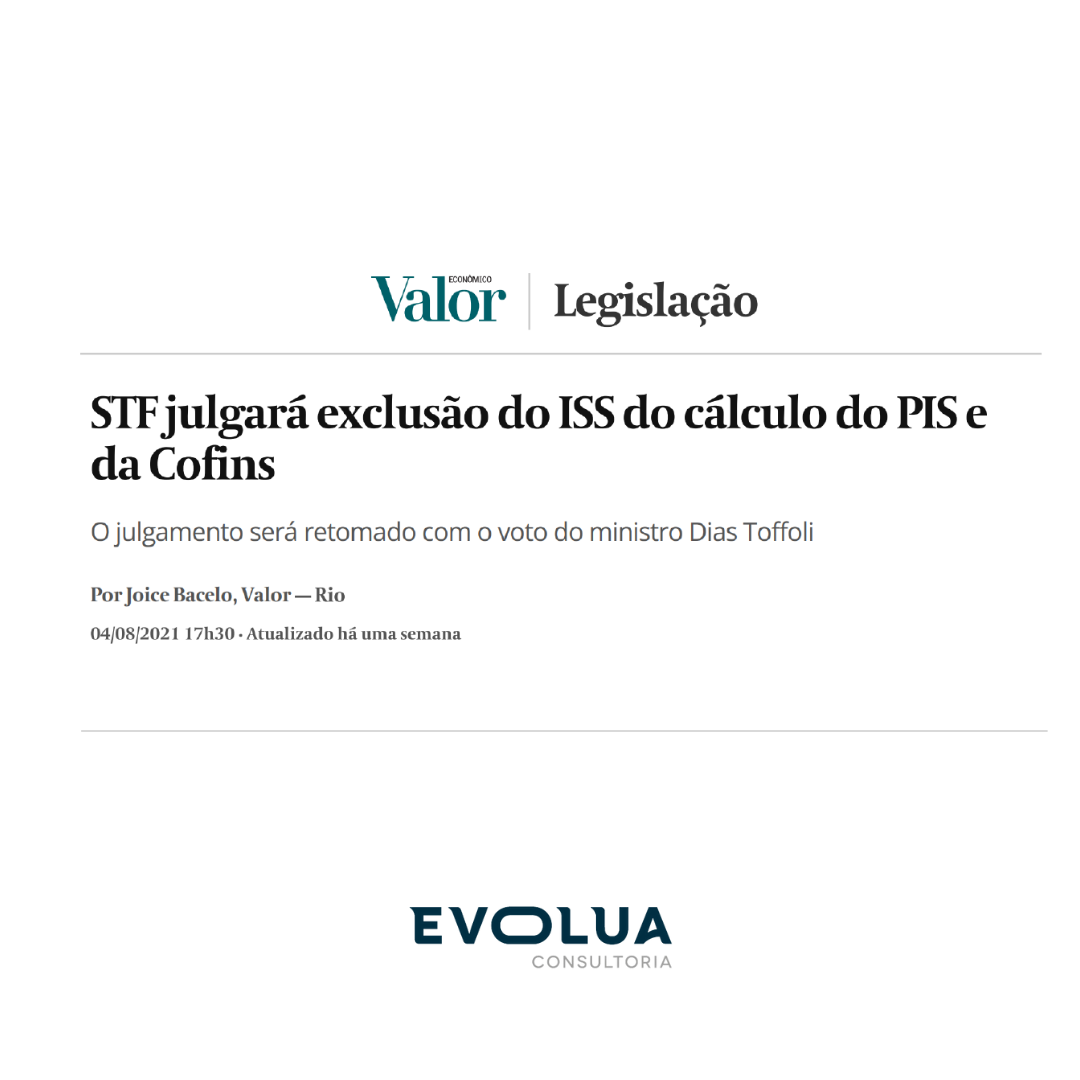 Exclusão do ISS na base de cálculo do PIS e da COFINS